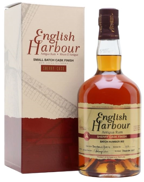 Image sur English Harbour Sherry Cask Finish Rum 46° 0.7L